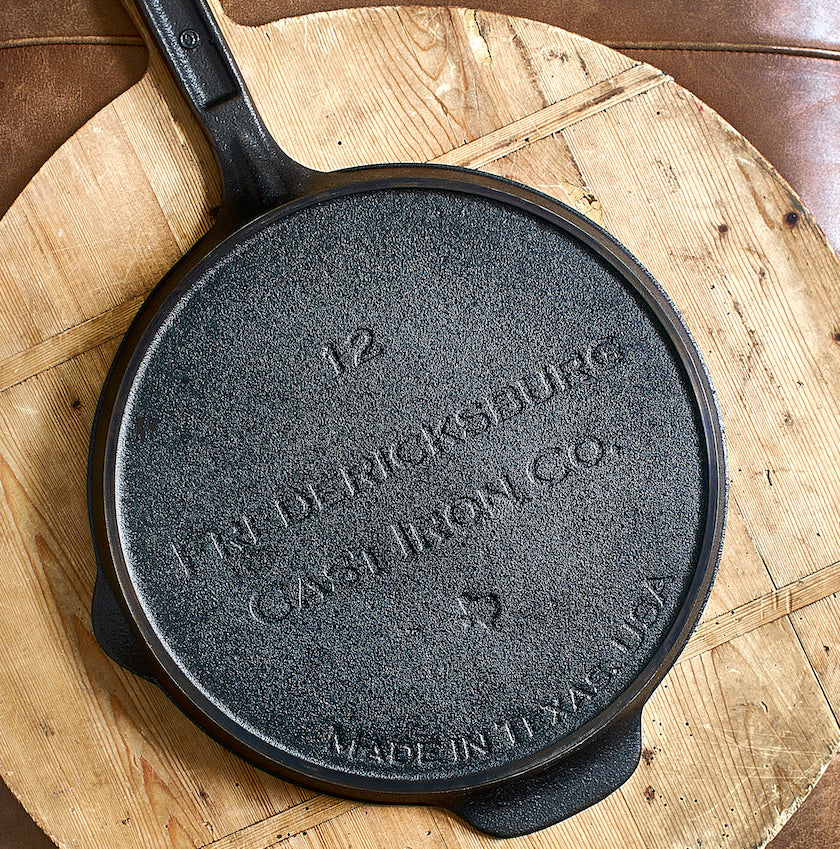 No. 14 Comal Cast Iron Griddle – Fredericksburg Cast Iron Co.