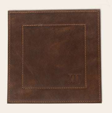 XIT Ranch Leather Trivet