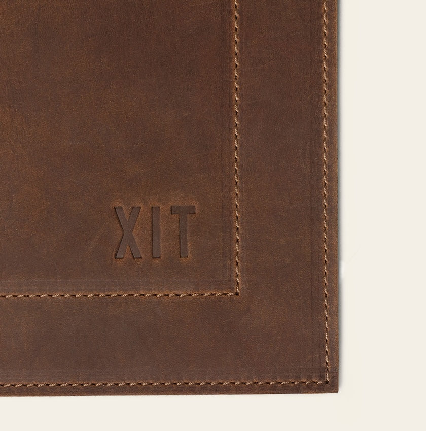 XIT Ranch Leather Trivet