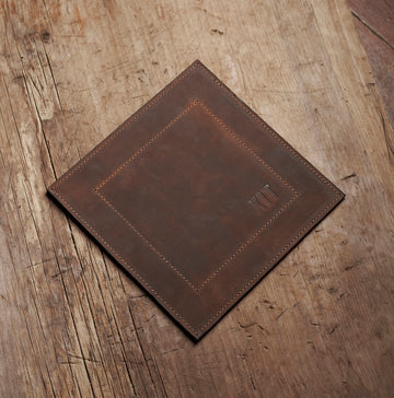 XIT Ranch Leather Trivet