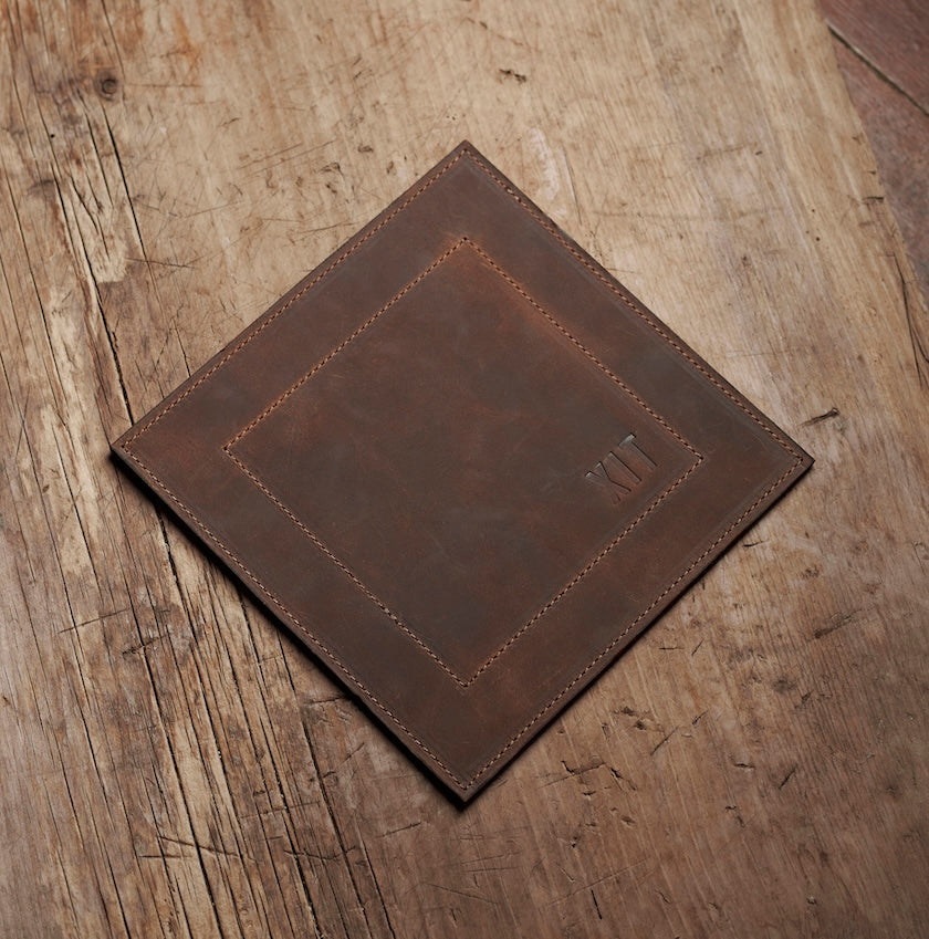 XIT Ranch Leather Trivet