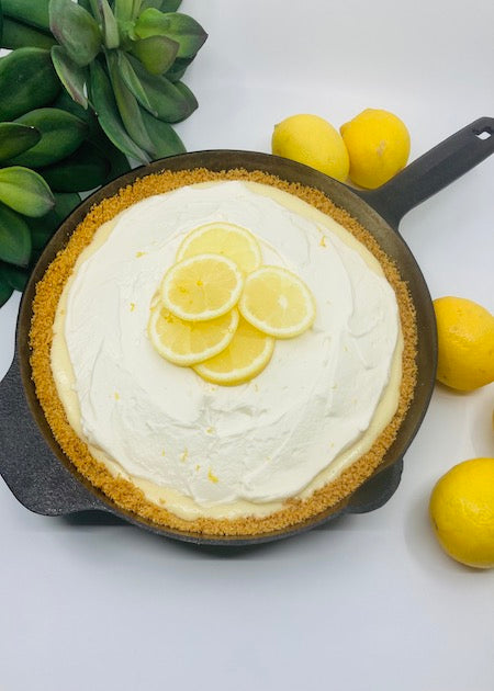 Lemon Skillet Pie
