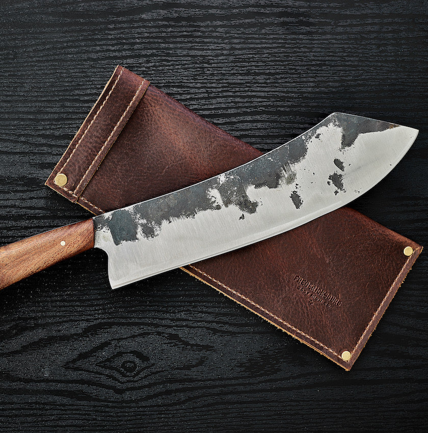 Old World Butcher Knife with Texas Mesquite Handle
