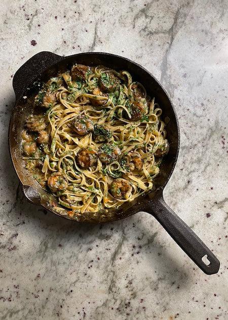 Shrimp Fettuccine Alfredo