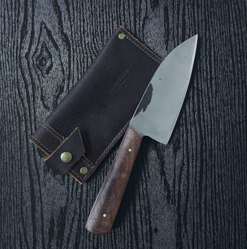 Santoku Blade Knife with Texas Mesquite Handle