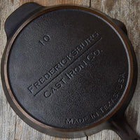 No. 12 Cast Iron Skillet – Fredericksburg Cast Iron Co.